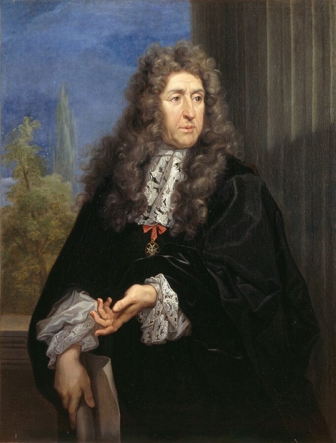 Carlo Maratta portrait of Andre Le Notre Versailles garden designer