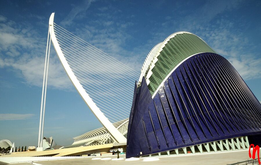 The Agora indoor event space at City of Arts and Sciences Valencia
