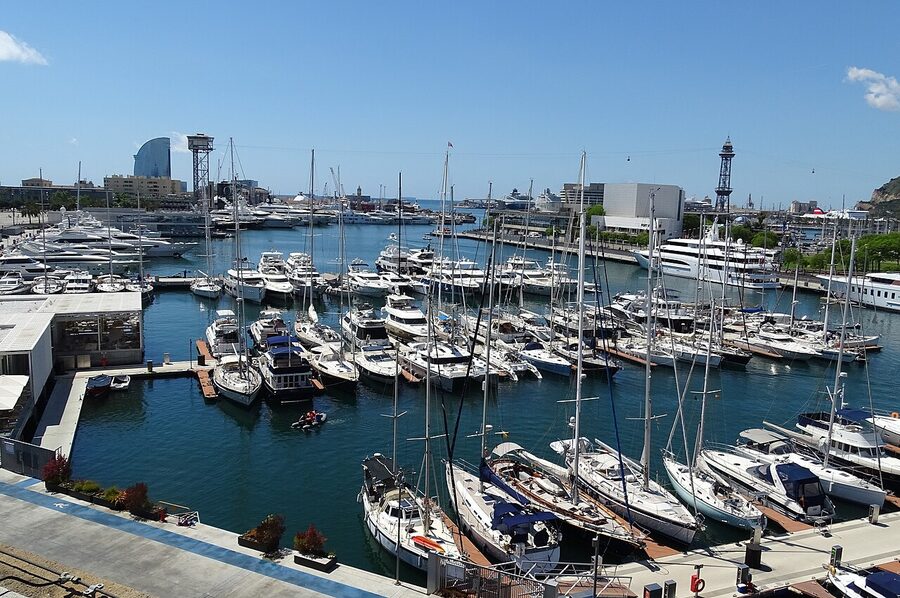 Port Vell yachts Barcelona 2017