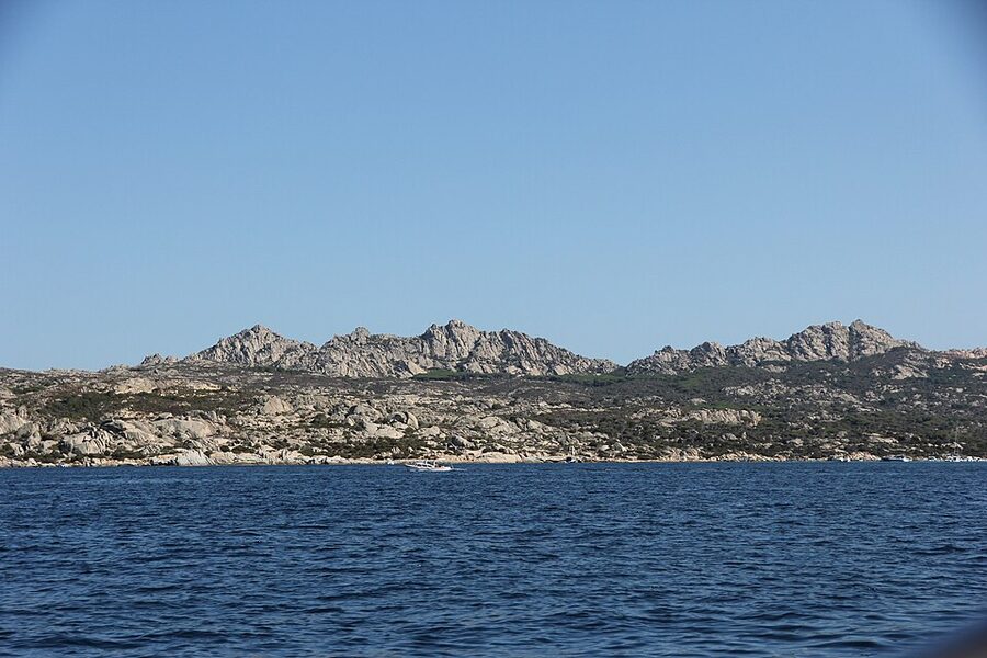 Isola di Caprera La Maddalena archipelago Sardinia rocky coast