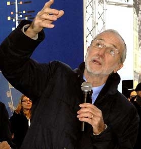 Italian architect Renzo Piano portrait