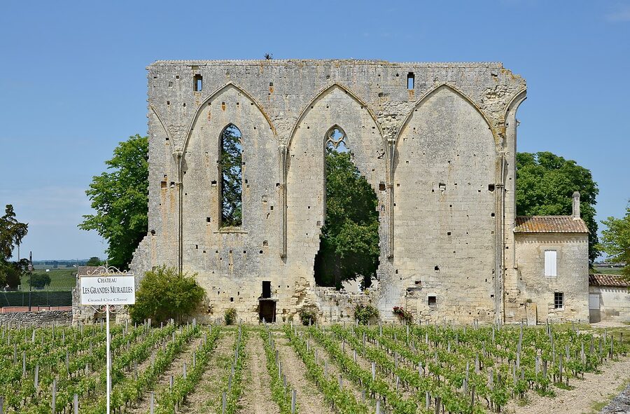La Grande Muraille of Saint Emilion remaining wall