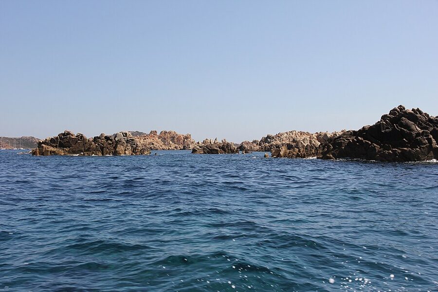 Spargi Cala Corsara turquoise water and white sand La Maddalena