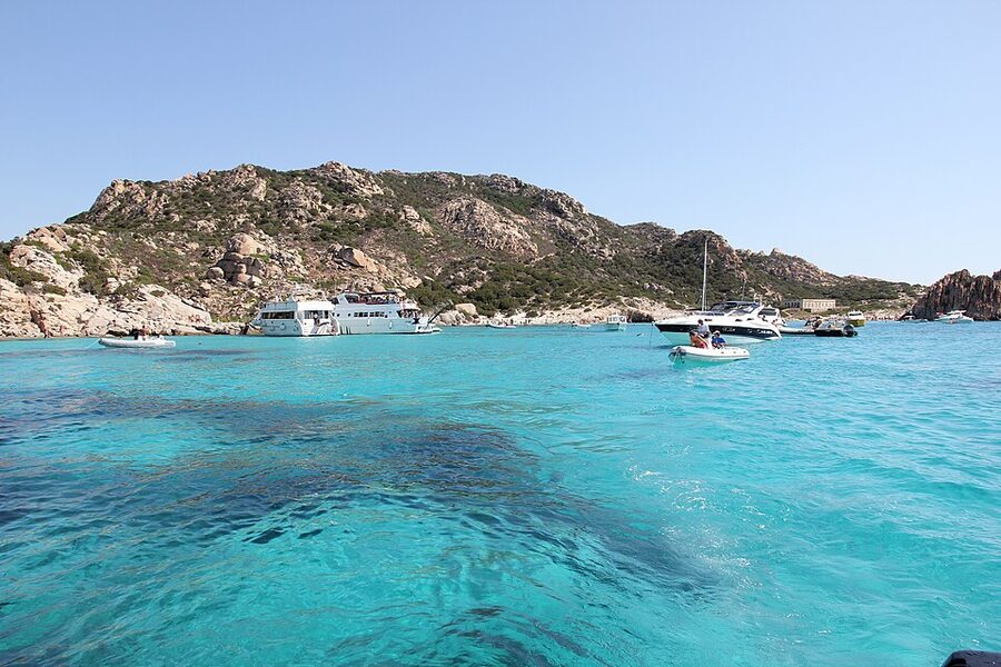 Isola di Spargi La Maddalena archipelago granite coast